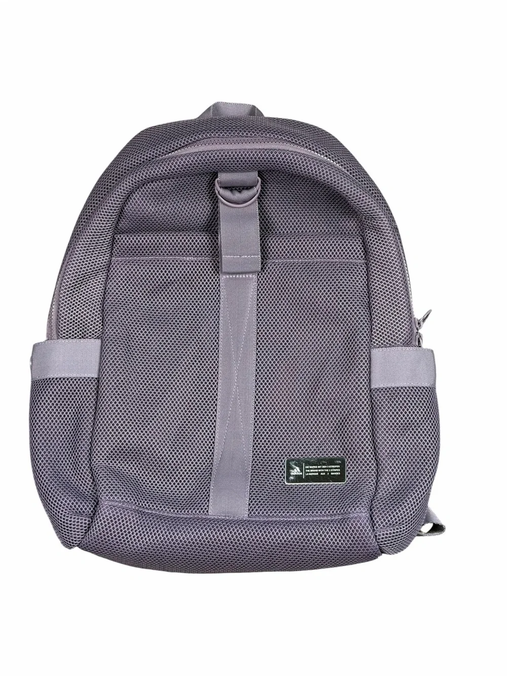 Adidas Women’s Purple VFA II Legacy Mesh Zip Pocket One Size Backpack